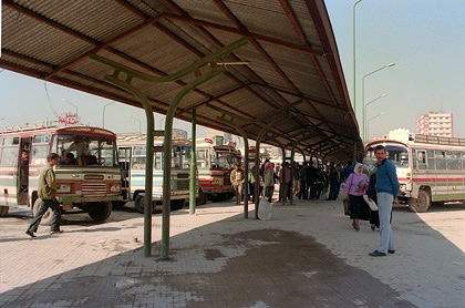 ダマスカスのミクロバスステーション